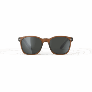 Lunettes de soleil polarisées - Journey - Hazel, Izipizi, vues de face sur fond blanc