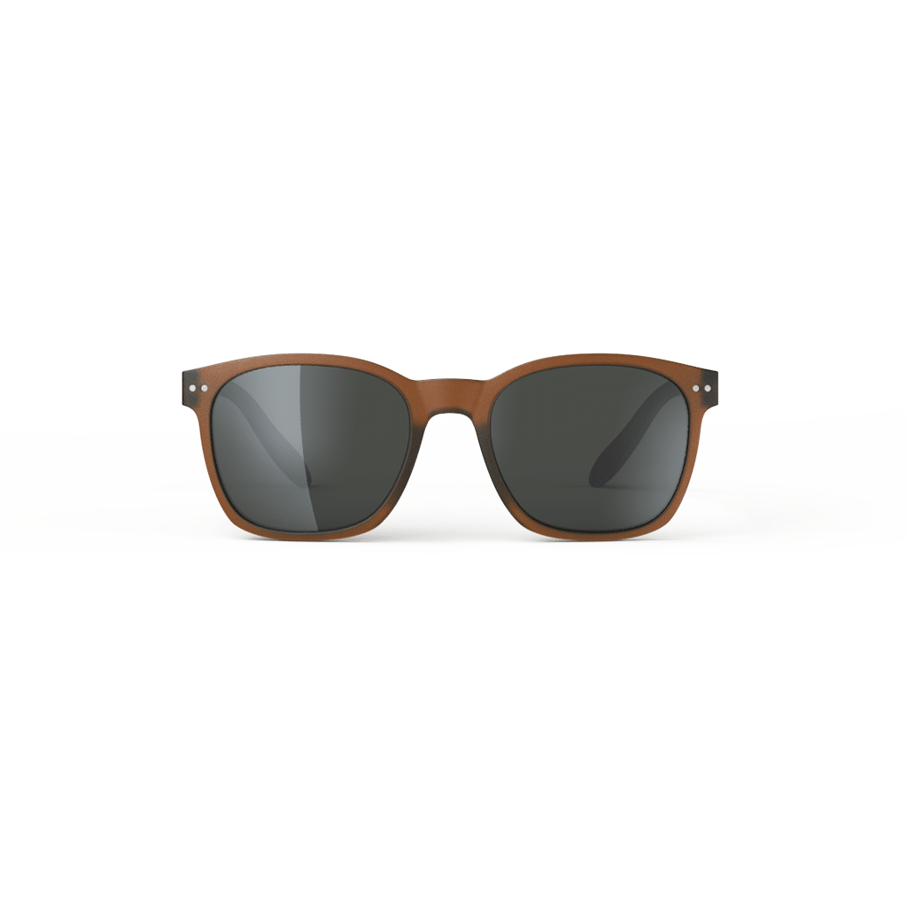 Lunettes de soleil polarisées - Journey - Hazel, Izipizi, vues de face sur fond blanc