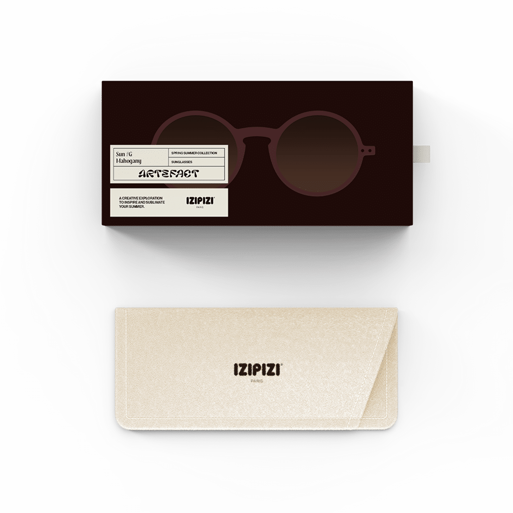 Lunettes de soleil #G - Mahogany, Izipizi, zoom