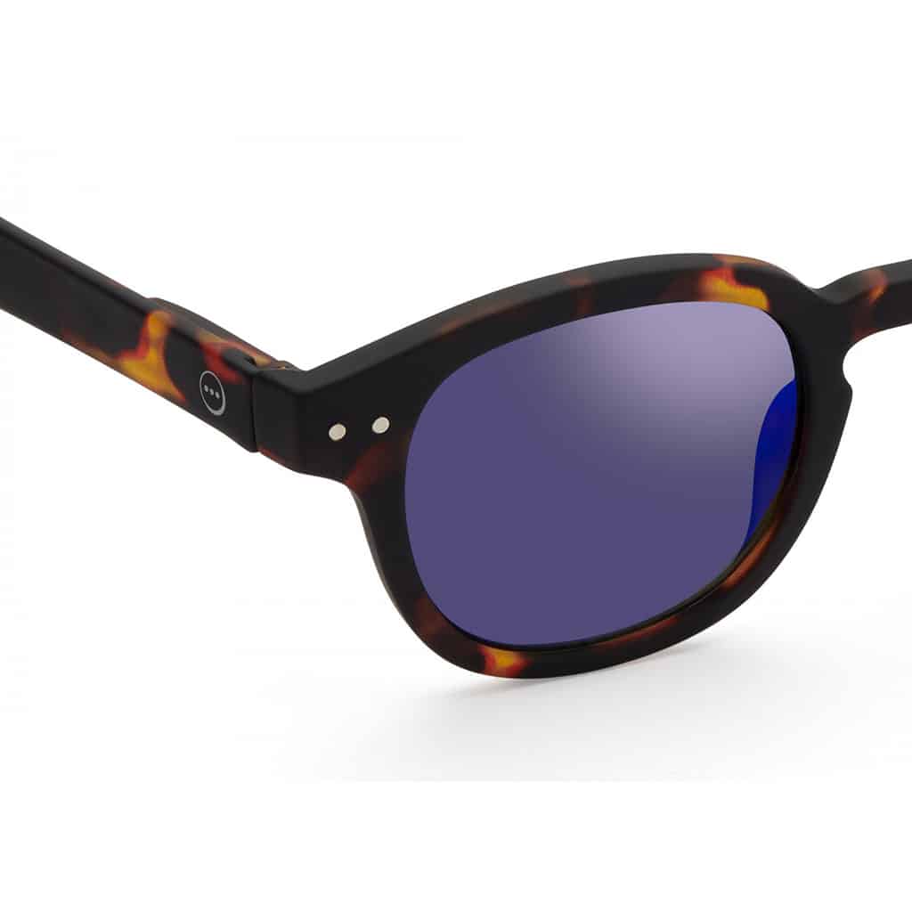 Lunettes de soleil #C - Écailles miroir, Izipizi, zoom