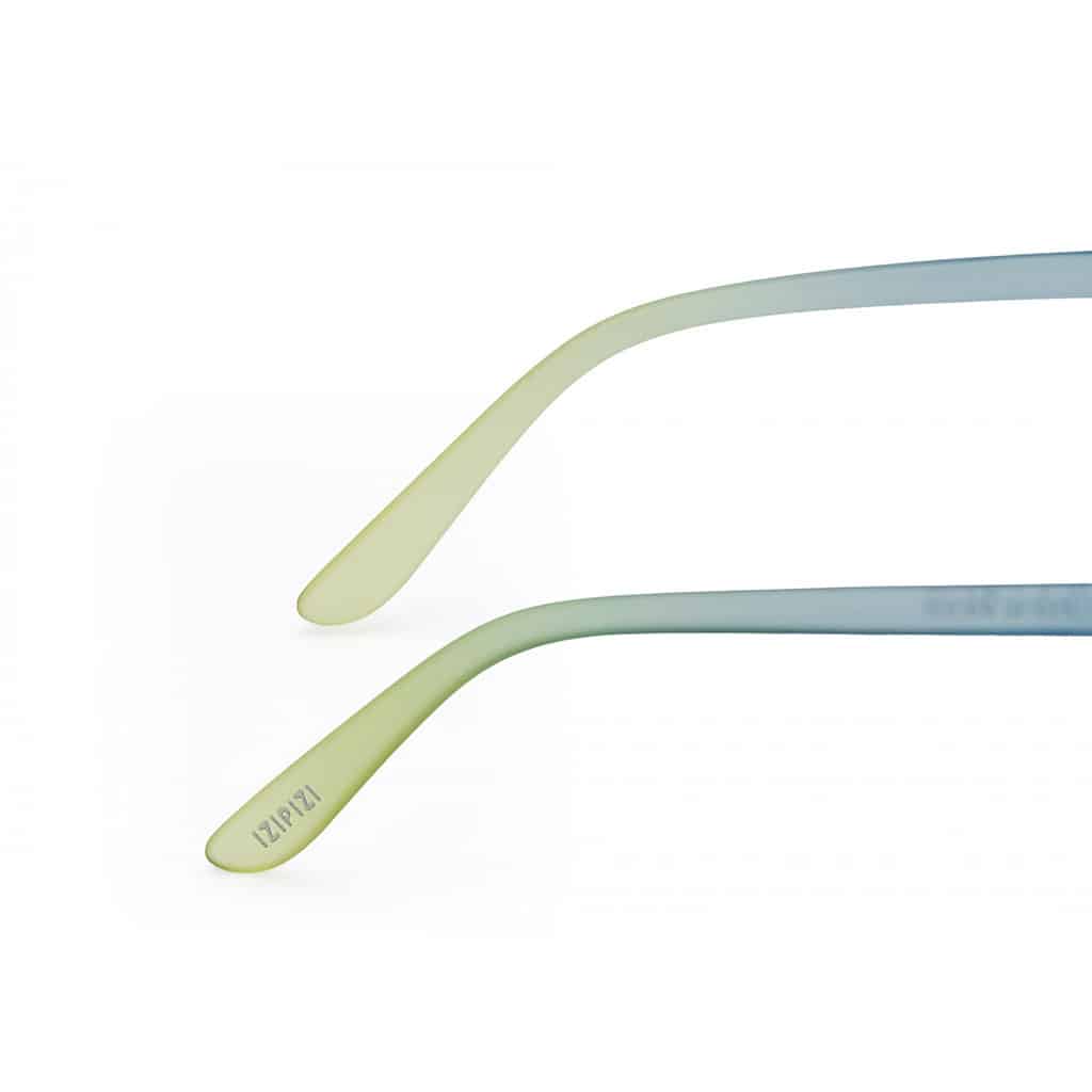 Lunettes de soleil #D - Bleu mirage, Izipizi, zoom sur les branches