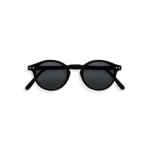 Lunettes de soleil #H - Noir, Izipizi, vues de face sur fond blanc