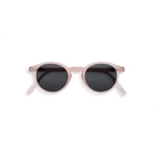 Lunettes de soleil #H - Rose, Izipizi, vues de face sur fond blanc