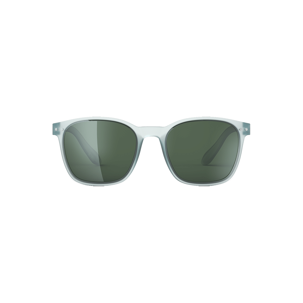 Lunettes de soleil polarisées - Journey - Bleu glacé, Izipizi, vues de face sur fond blanc
