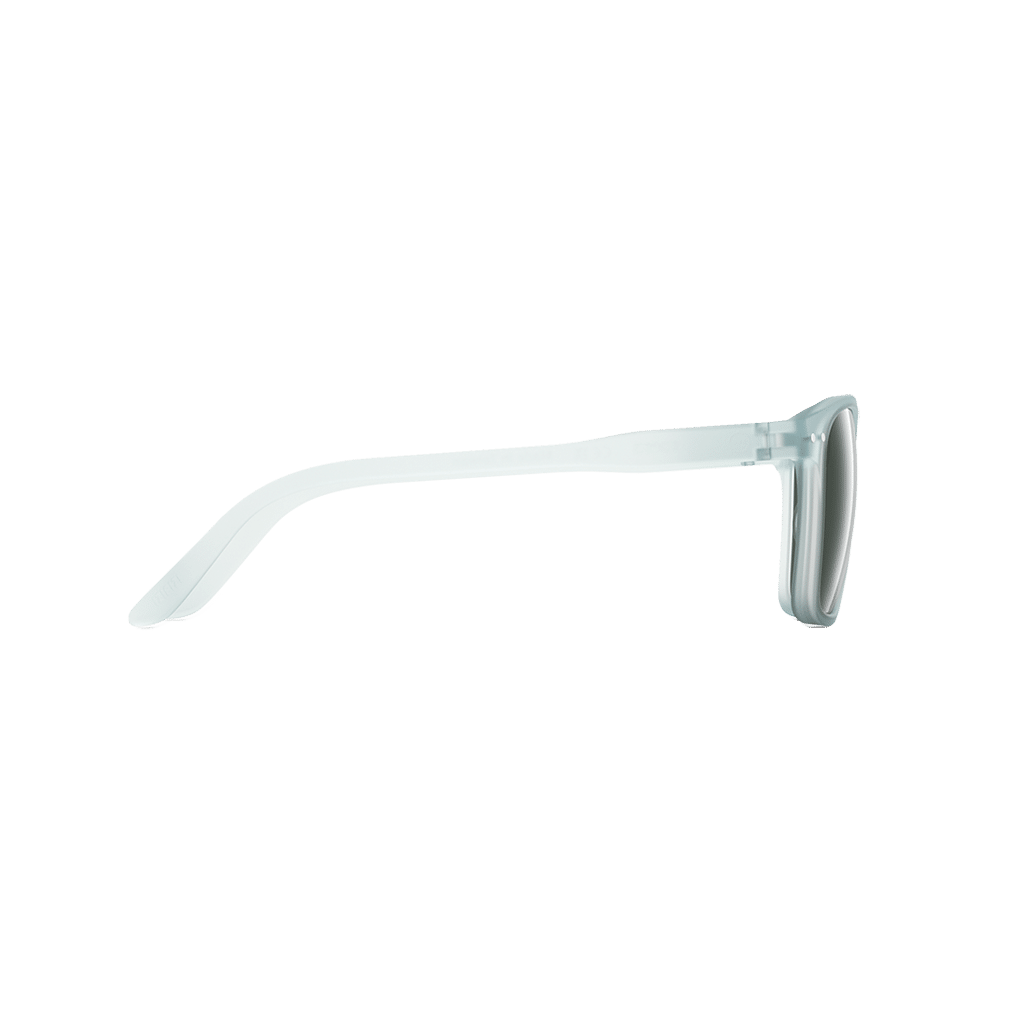 Lunettes de soleil polarisées - Journey - Bleu glacé, Izipizi, vues de côté sur fond blanc