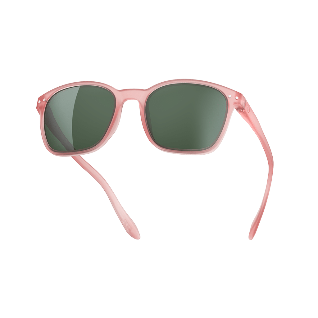 Lunettes de soleil polarisées - Journey - Rose, Izipizi, vues de face sur fond blanc