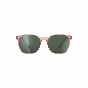 Lunettes de soleil polarisées - Journey - Rose, Izipizi, vues de face sur fond blanc