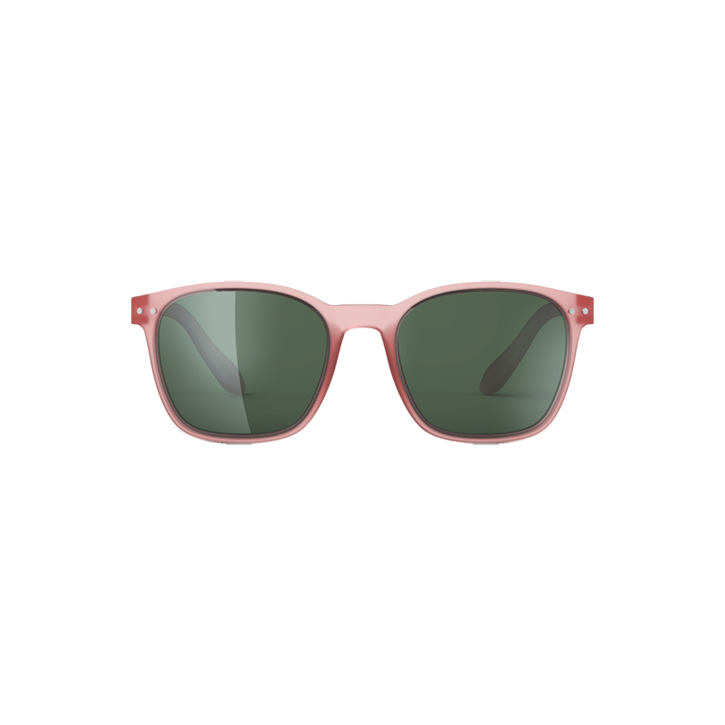 Lunettes de soleil polarisées - Journey - Rose, Izipizi, vues de face sur fond blanc