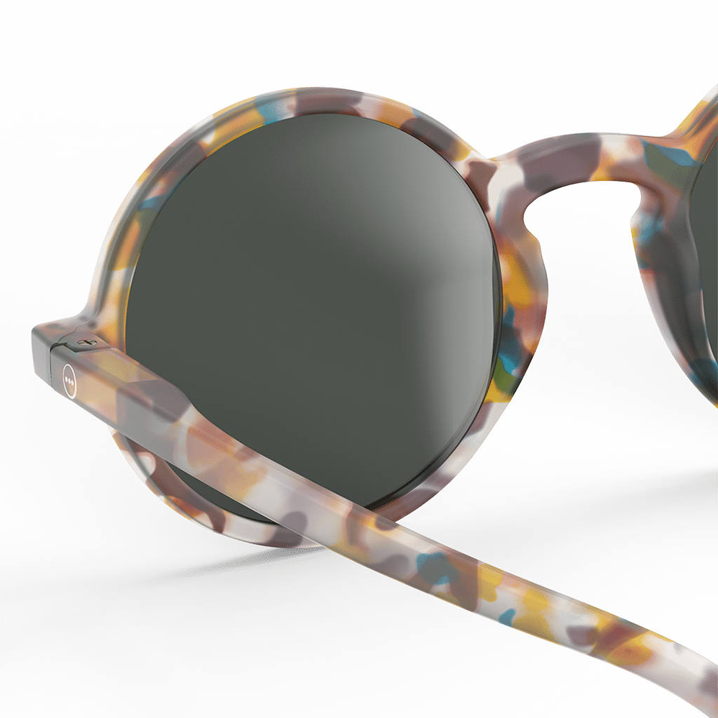 Lunettes de soleil #G - Écailles bleues, Izipizi, zoom