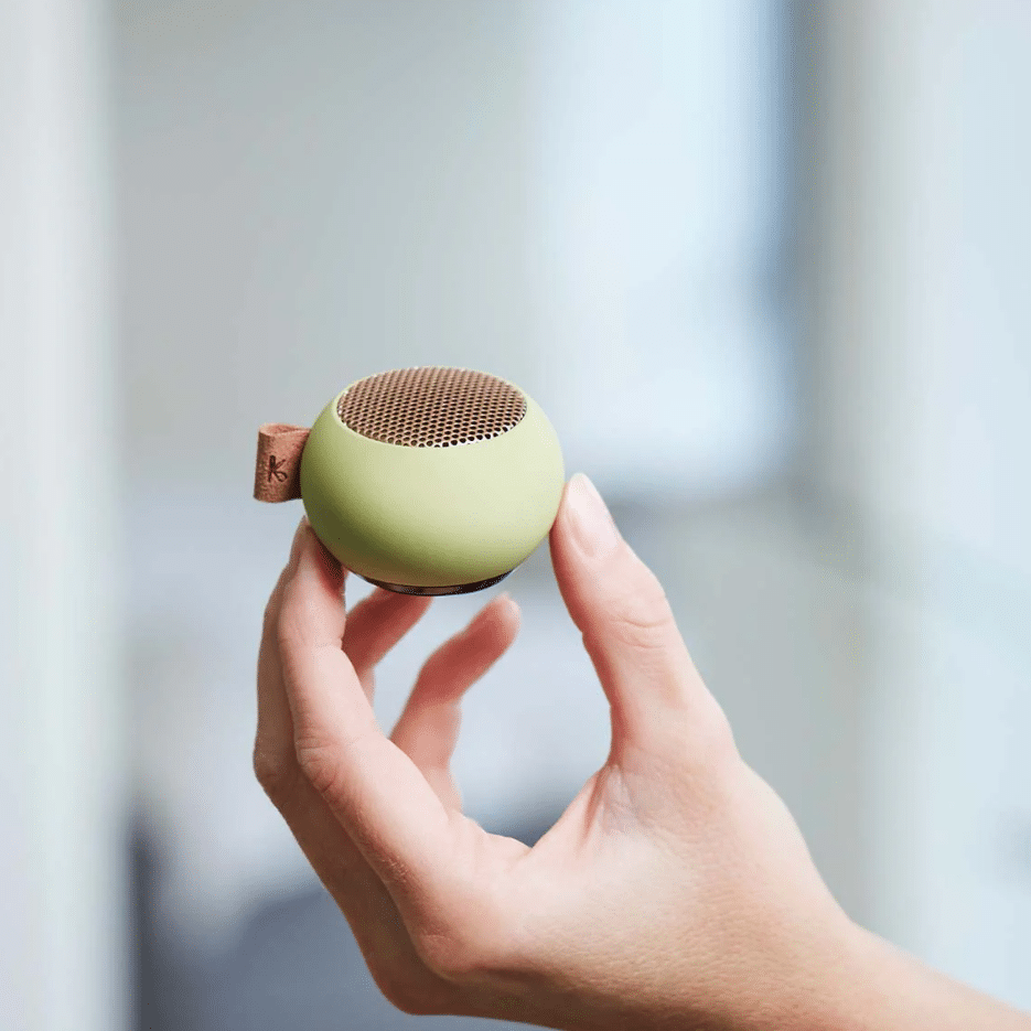 Enceinte aGO Mini olive Kreafunk : Son Puissant dans un Format Compact - Ambiance