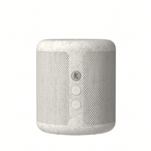 Enceinte Karl – Wheat de Kreafunk : Élégance et performance nomade - Vue de face sur fond blanc