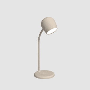 Lampe Ellie - Sable - Kreafunk - Vue de face sur fond blanc