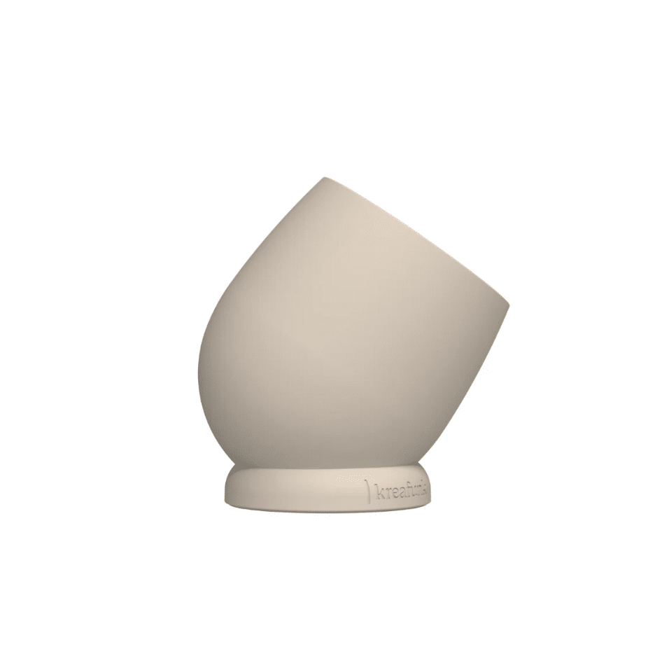 Réveil - Bell – Sable - Kreafunk - Vu de côté sur fond blanc