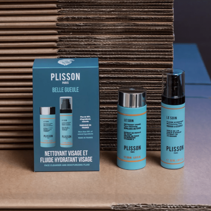 Coffret Duo Belle Gueule – Nettoyant visage & Fluide hydratant - Plisson - Ambiance