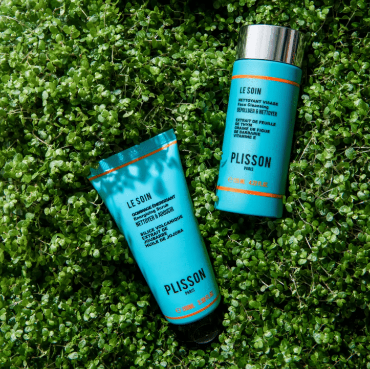 Coffret Duo Bonne Mine – Nettoyant visage & Gommage énergisant - Plisson - Ambiance