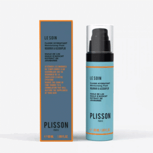 Fluide Hydratant Visage – 50 ml – Plisson - Vu de face sur fond blanc
