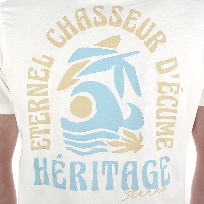T-shirt Éternel écru : Douceur et style intemporel - Stered - Zoom