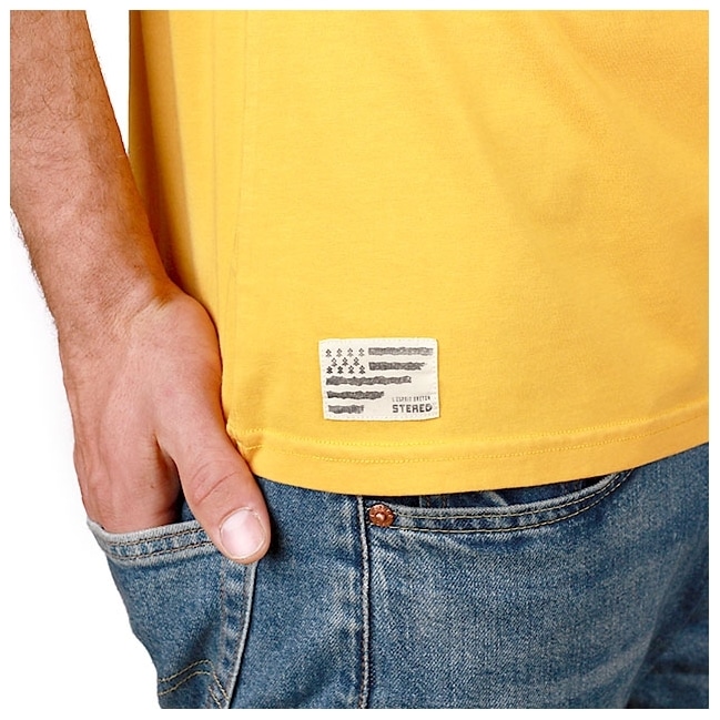 T-shirt Tigre des Mers – Jaune – Stered - Zomm