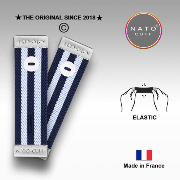 Manchettes élastique – Diego – Nato Cuff - Vue de face