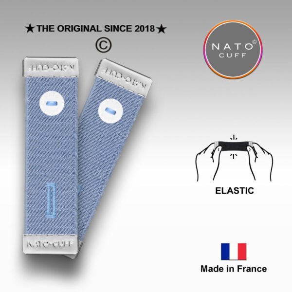 Manchettes élastique – Julian – Nato Cuff - Vue de face