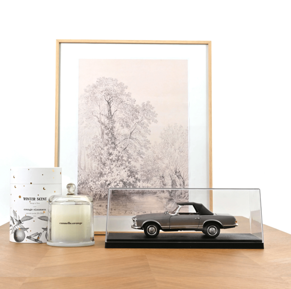 Boîte vitrine 1/18 – Noir – Norev - Ambiance