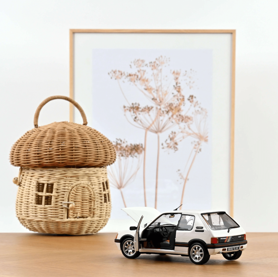 Voiture minimaliste 1/18 Peugeot 205 GTi 1.9 - Norev - Vue de dos