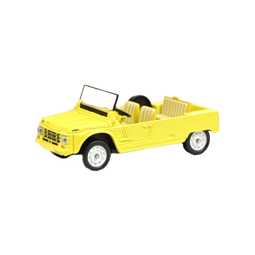 norev_voiture-minimaliste-echelle-1-43-citroen-mehari-jet-car - Vue de face sur fond blanc