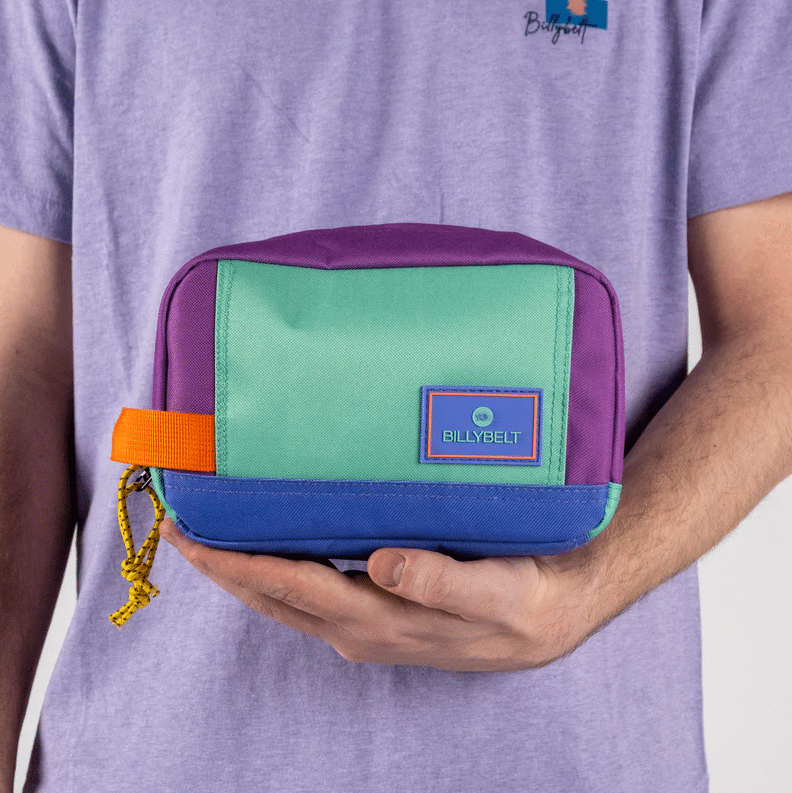 trousse de toilette en polyester recyclé multicolore Billybelt
