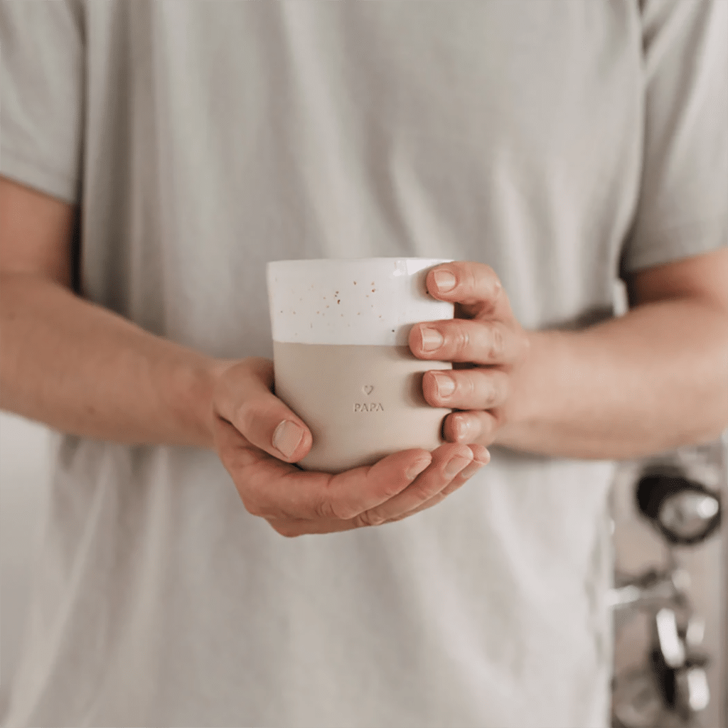 Mug Papa - Eulenschnitt - Vu de face