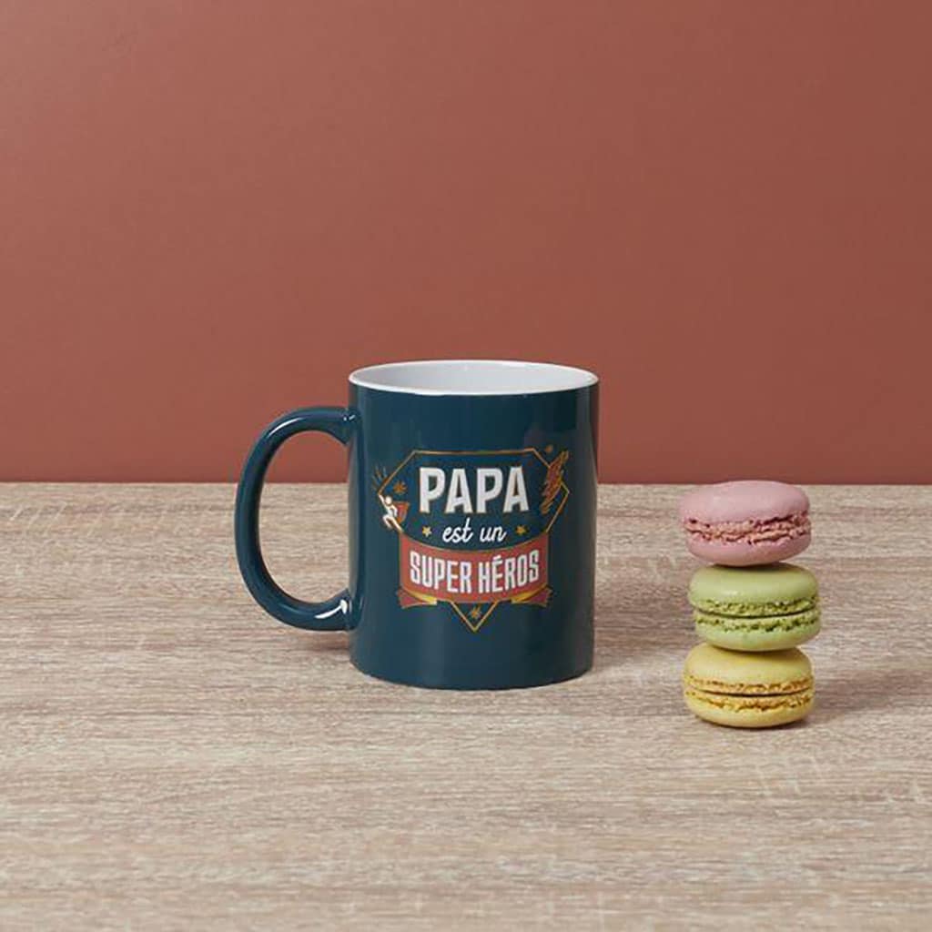 Mug "Papa super héros" – La Chaise Longue - Ambiance