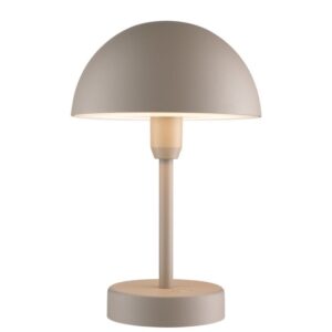 Lampe LED Sans Fil Doris - Intérieur & Extérieur - Beige - Kubbick - Vue de face sur fond blanc