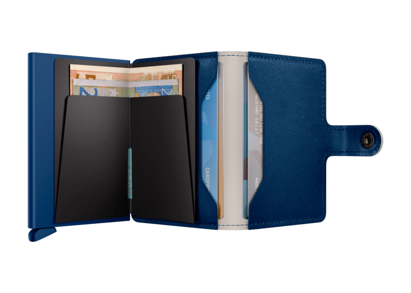 Miniwallet Art – Wave – Secrid - Vu de face sur fond blanc