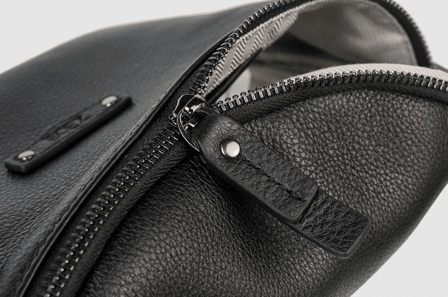 Sac Banane ORSAY – Cuir Noir – ZEDE - Zoom