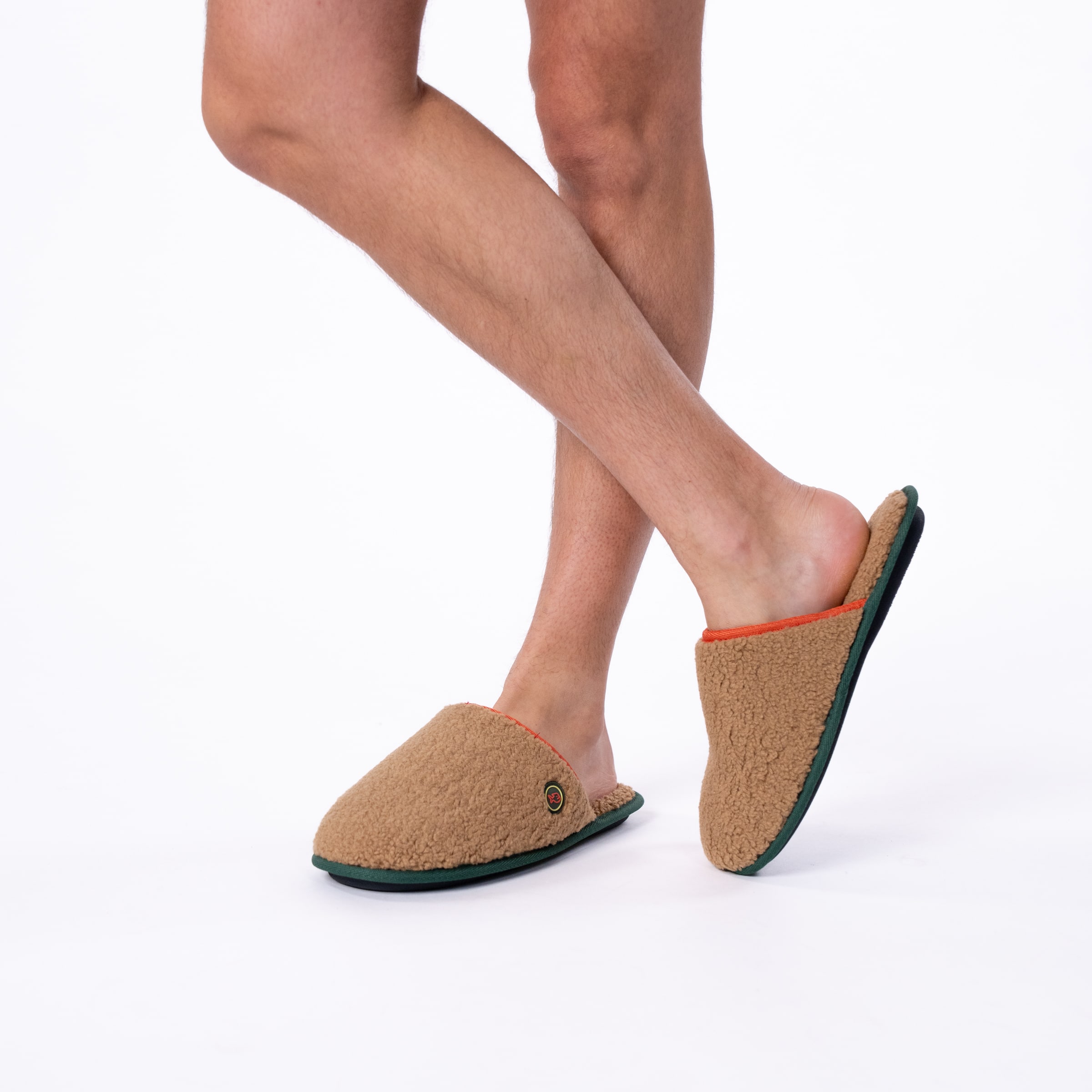 Chaussons en sherpa Camel – Billybelt - Portés