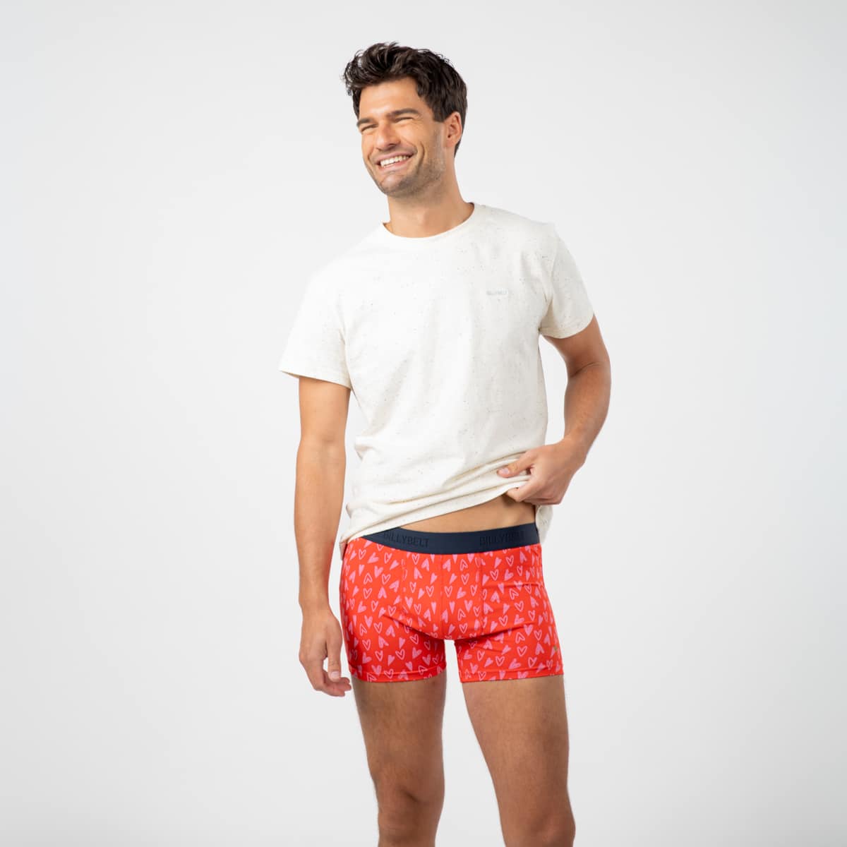 Boxer en coton biologique – Valentin - Billybelt - Porté