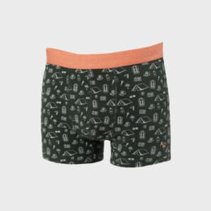 Boxer Adventurer – Coton biologique - Billybelt - Vu de face sur fond blanc