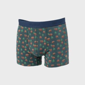 Boxer Kinai – 100% coton biologique - Billybelt - Vu de face sur fond blanc