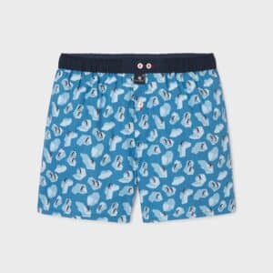 Caleçon à motif Pingouin – 100% coton biologique - Billybelt - Vu de face sur fond blanc