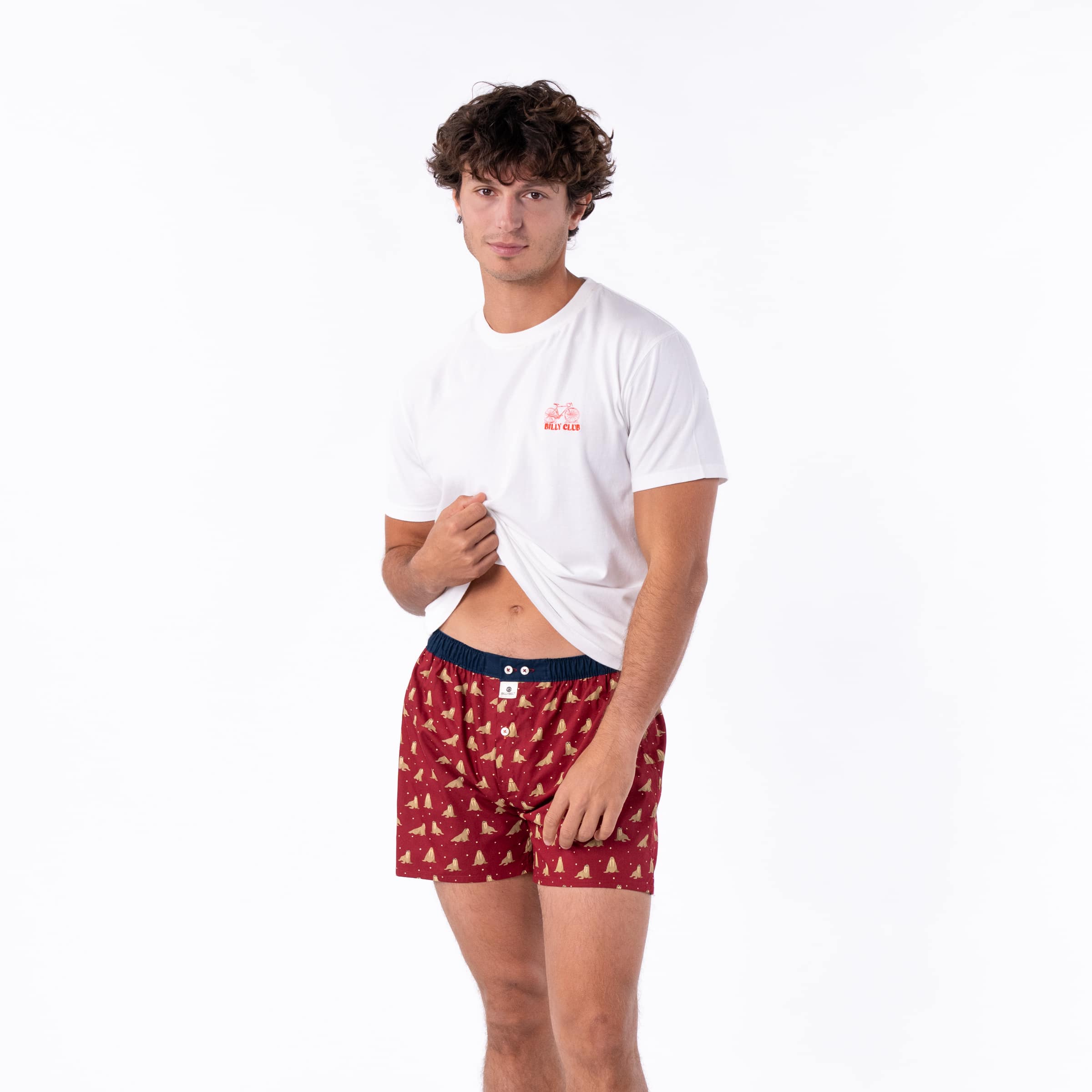 Caleçon 100 % coton biologique – Walrus – Billybelt - Porté