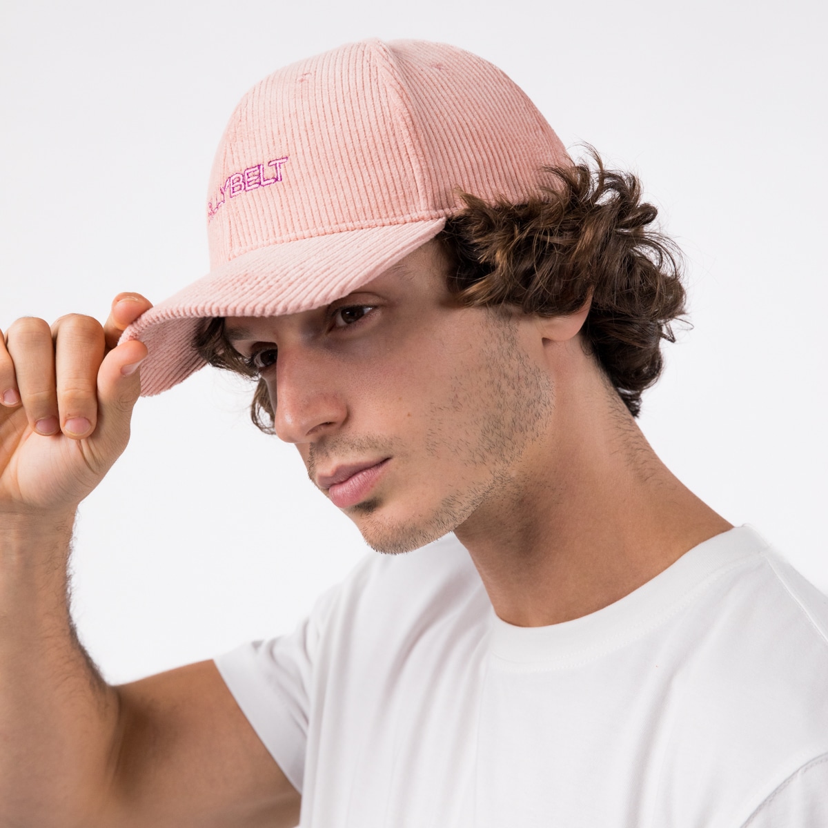 Casquette Velours Rose pour homme – Billybelt - Portée