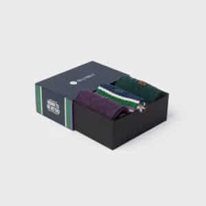 Coffret Chaussettes – Born to Be Retro - Billybelt - Vu de face sur fond blanc