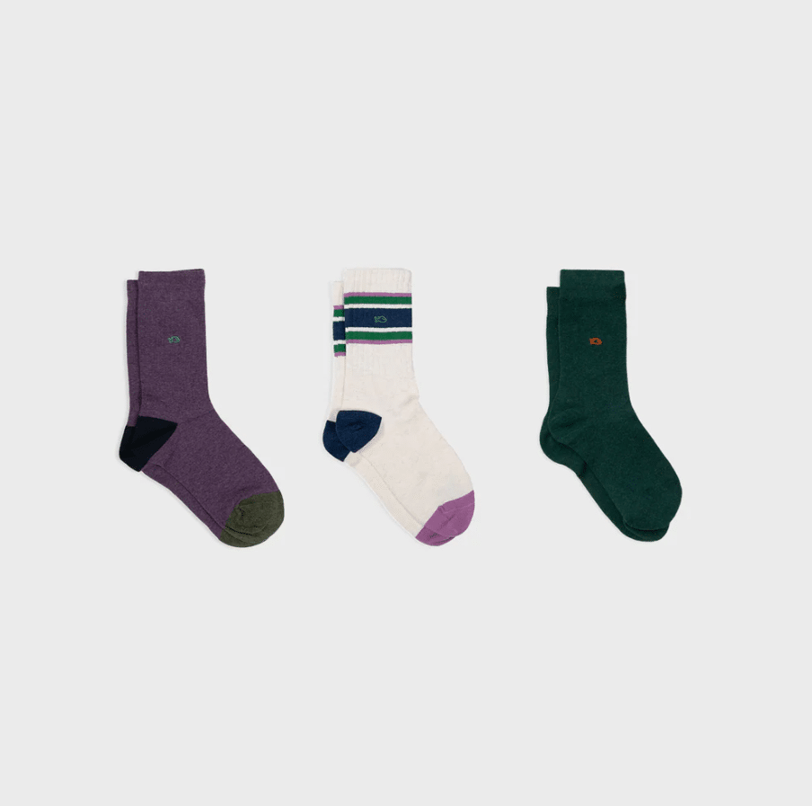 Coffret Chaussettes – Born to Be Retro - Billybelt - Vu de face sur fond blanc