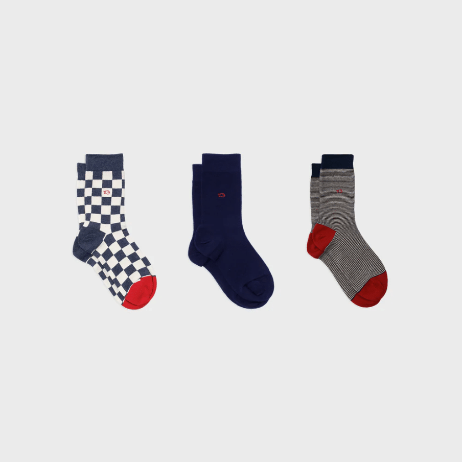 Coffret Chaussettes – Ride to the Horizon - Billybelt - Vu de face sur fond blanc