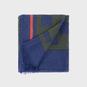 Écharpe 100 % laine – Eliott – Billybelt - Vue de face sur fond blanc