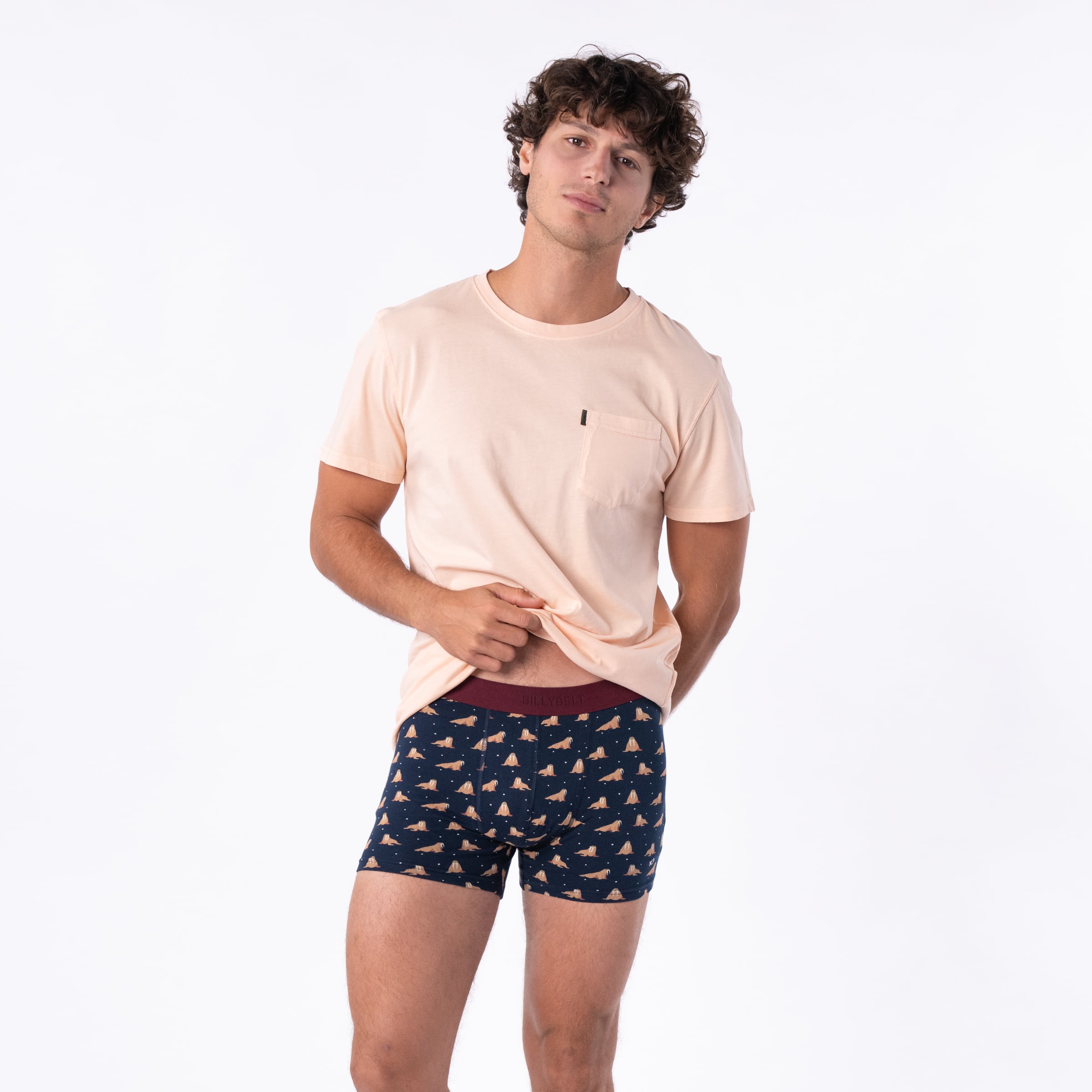 Boxer Freya – Coton biologique - Billybelt - Porté