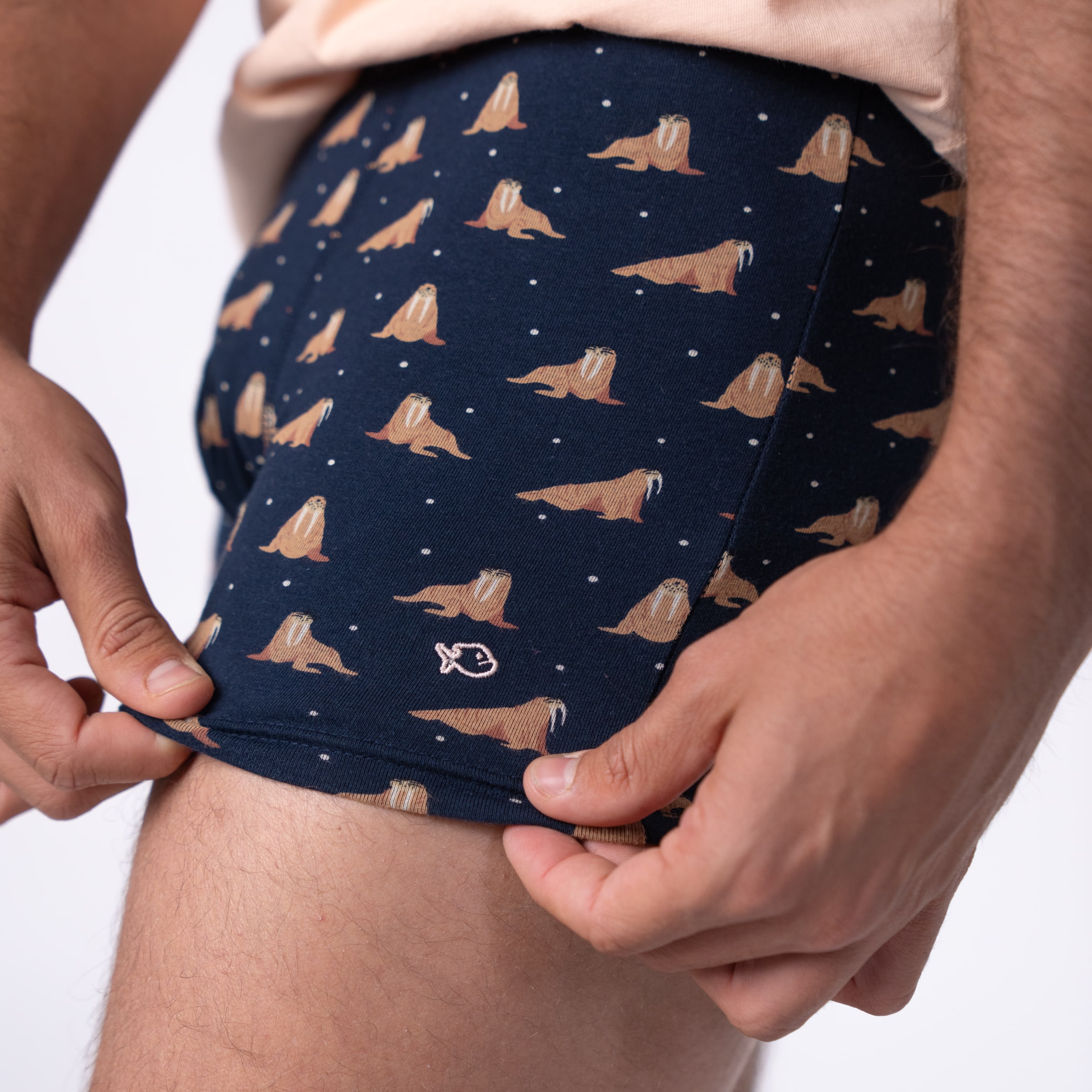 Boxer Freya – Coton biologique - Billybelt - Porté