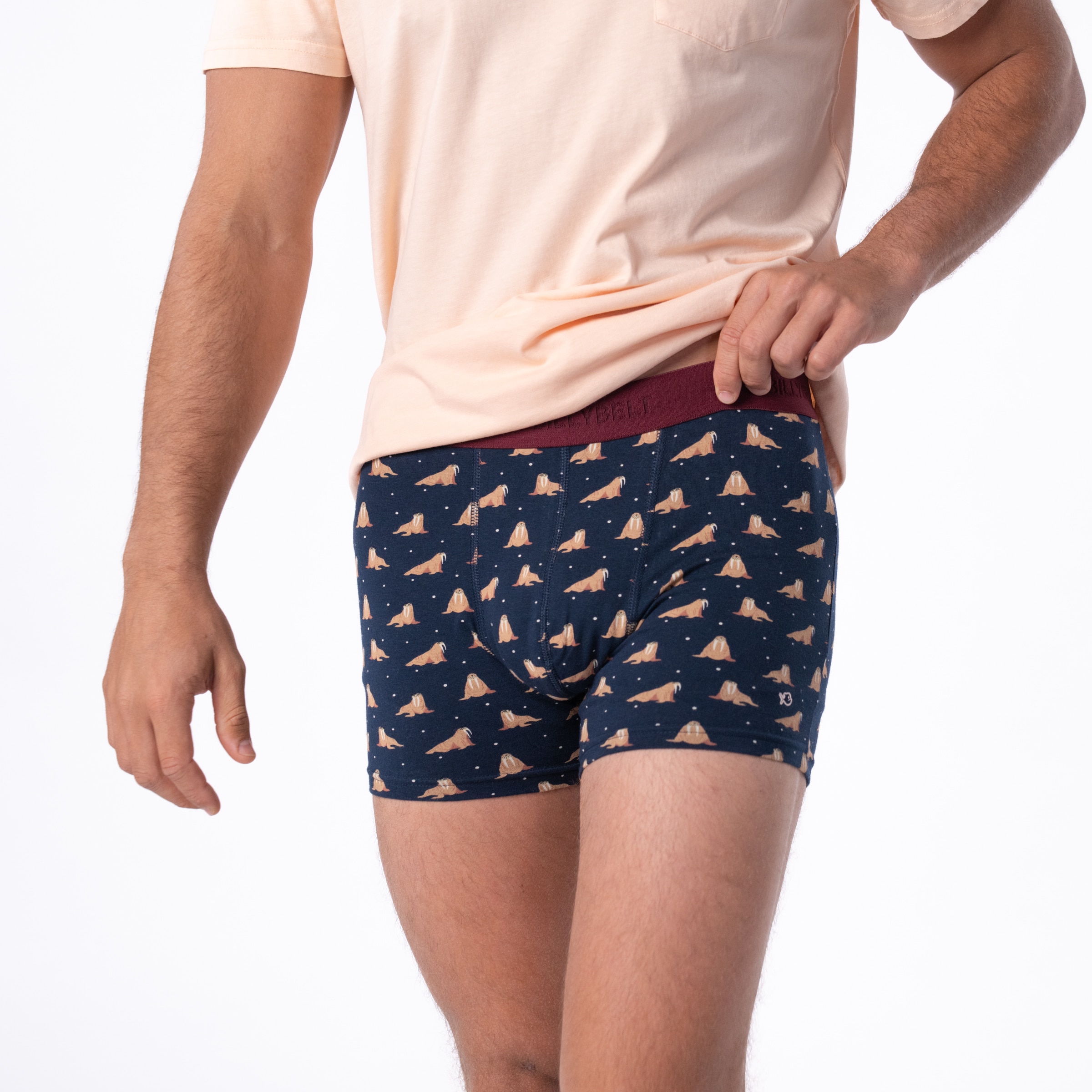 Boxer Freya – Coton biologique - Billybelt - Porté