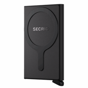 Cardprotector for MagSafe – Black - Secrid - Vu de dos sur fond blanc