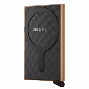 Cardprotector for MagSafe – Sand - Secrid - Vu de dos sur fond blanc