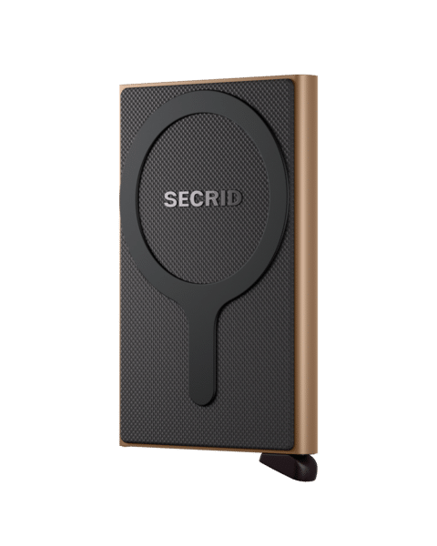 Cardprotector for MagSafe – Sand - Secrid - Vu de dos sur fond blanc